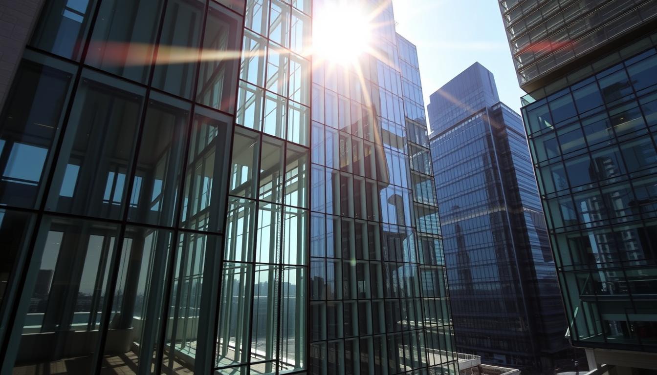 what is curtain walling in london