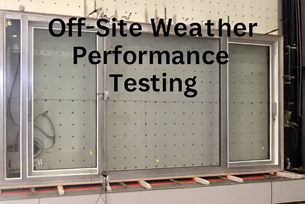 Off-Site Weather Performance Testing Off-Site Weather Performance Testing