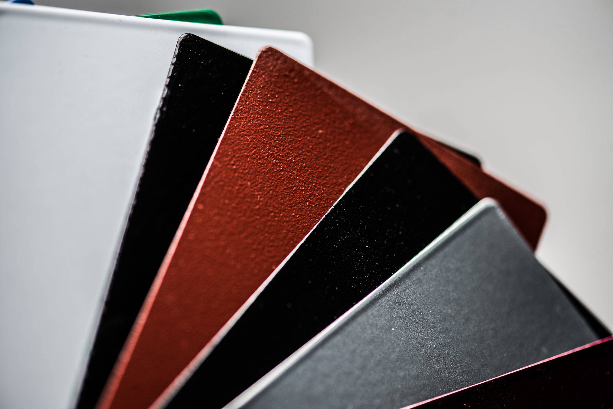 Anodised and Powder Coated Finishes